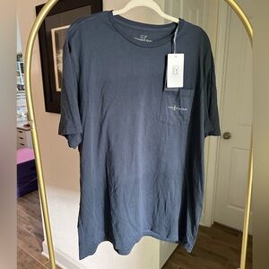 NWT Mens Vineyard Vines Players Championship Navy Short Sleeve Tee